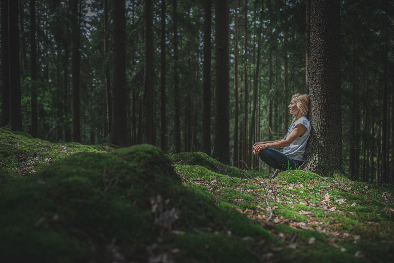 Skogsbad Forest bathing