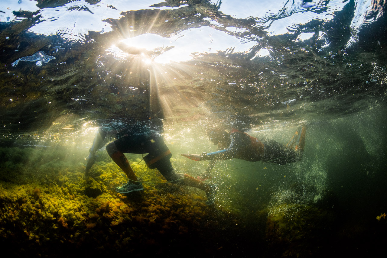 Underwater swimrun ÖTILLÖ