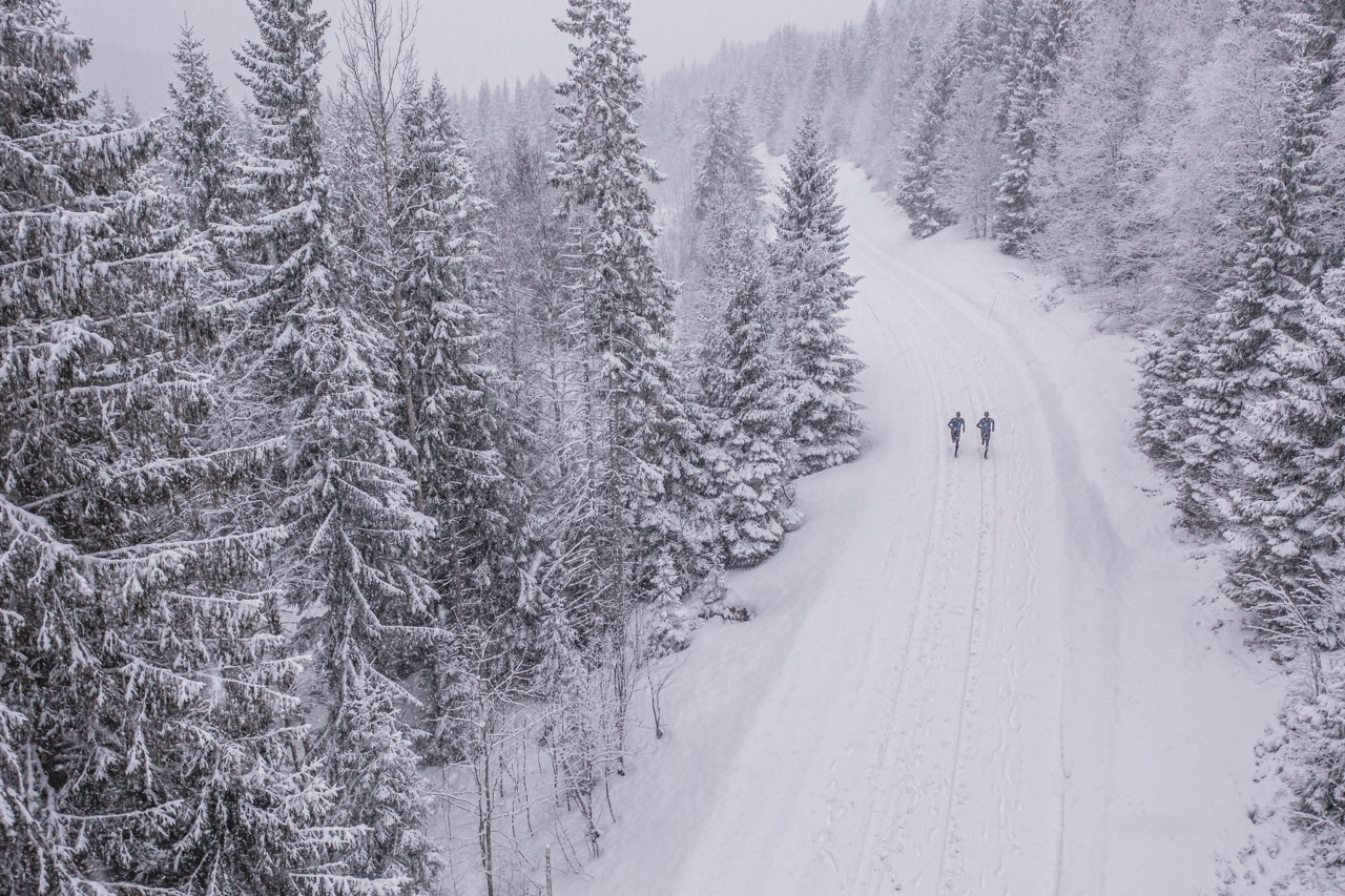 Running winter vinterlöpning