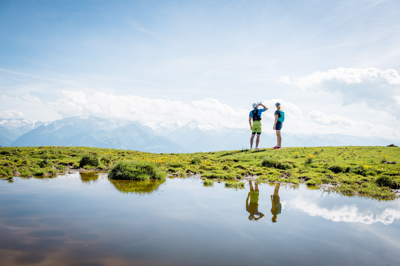 Trailrunning above the clouds